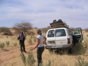Sometimes your 4x4 gets stuck in rural Mali