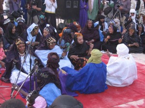 Wonderful tones of the Tuareg women